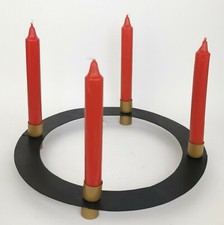 Adventskranz 30cm metall - 30cm,