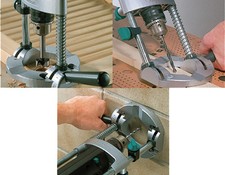 WOLFCRAFT Mobiler Bohrständer