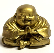 Feng Shui Buddha Figur Gold