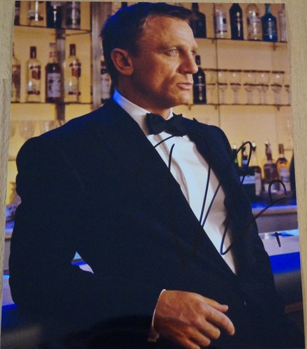 Daniel craig autogramm als - autogramm,