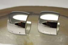 2x Klassische klapp Creolen