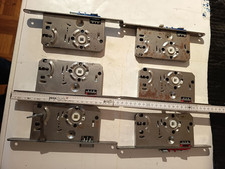 6 Stück Einsteckschloss Zimmertür Türschloss mit je 1 Schlüssel links und rechts