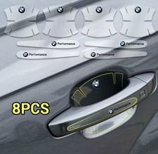 8x, Schutzfolie Auto-Türgriff-Aufkleber, Kratzfest, Für BMW
