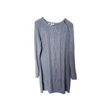 Strickkleid mit Zopfmuster, BPC, Gr. 44/46, hellbraun