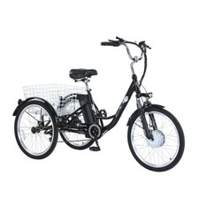 24-Zoll-elektrische Dreirad 350W 20AH E-Bike 3 Räder Fahrradfrachttrike EU Trike