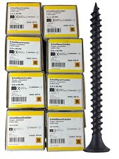 Aktion 8 Packung Schnellbauschrauben Feingewinde / Rigips Trockenbau /H2pal12nr3