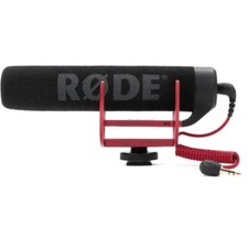 Rode  VideoMic Go Richtrohr-Kondensatormikrofon - Schwarz/Rot