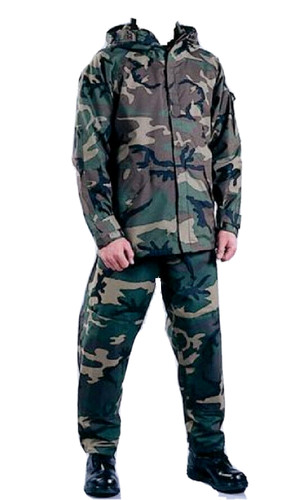 Woodland camouflage ecwcs - us,