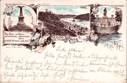 Vorläufer litho gruss - vorlÄufer,