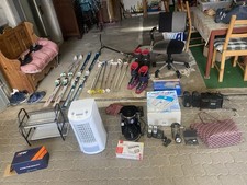 Haushaltsauflösung  Wiederverkauf Flohmarkt Elektrische Geräte Küchengeräte Skis