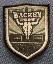 Wacken 2025 Patch Aufnäher