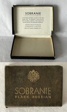 Vintage leere SOBRANIE BLACK