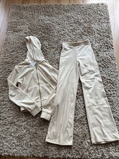 H&M Niki/ Samt Anzug Creme 158/164