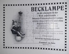 Große Werbeanzeige 1907