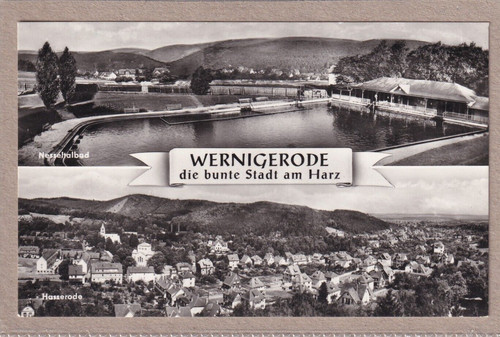 Ansichtskarte wernigerode harz - ansichtskarte, wernigerode/harz