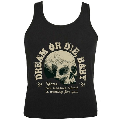 Tank top skull - tank,