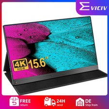 EVICIV 15,6" 4K UHD Tragbare Monitor HDMI Typ C Bildschirm Für SAMSUNG DEX PS5 4