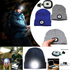 LED Beanie Mütze USB
