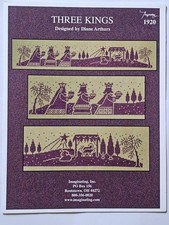 Kreuzstich-Stickvorlage "THREE