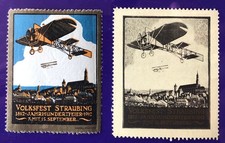 Lot 2 x Reklamemarke