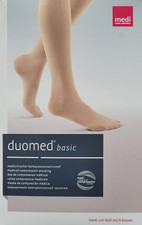Duomed basic, CCL 1 Größe III, Farbe Caramel, Zehen offen, mit Anziehhilfe