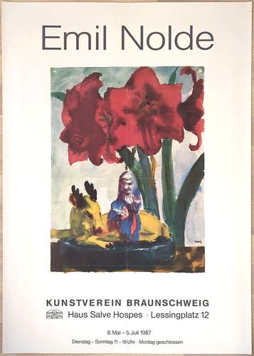 Poster plakat emil nolde - -,