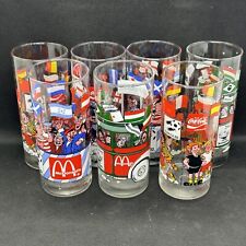 7x McDonalds Coca Cola Glas