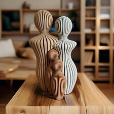 3D-gedruckte Familien-Skulptur