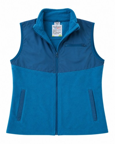 Damen fleece weste - fleece,
