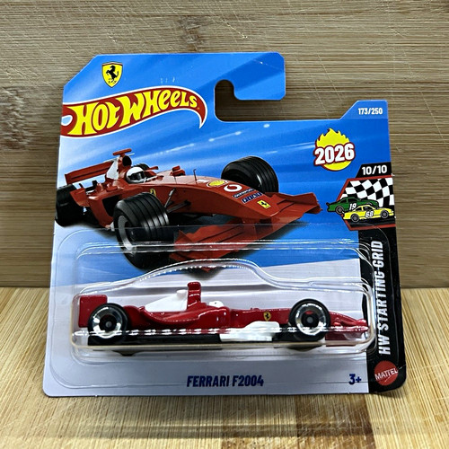 Hot wheels ferrari f2004 - hot,