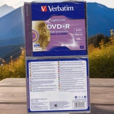 Verbatim Lightscribe  DVD + R