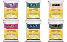 Cernit Modelliermasse Polymer Clay Perlmutt/Pearl 56 Gramm SERAJOSY