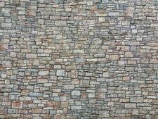 Noch HO- 56640,3D-Kartonplatte Bruchsteinmauer, GMK World of Modelleisenbahn, Ho