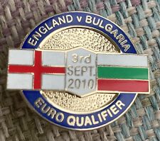 England v Bulgarien Emaille
