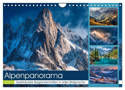 Alpenpanorama wandkalender - alpenpanorama, (wandkalender