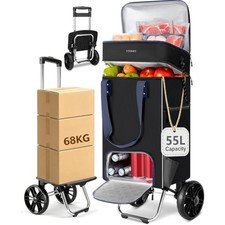 Klappbarer Einkaufstrolley mit