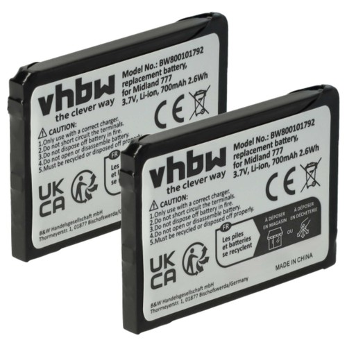 Akku für midland pmr446 - akku,