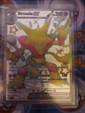 Pokemon Karte Simsala EX PAF 215/091 NM