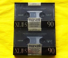 2x MAXELL XL II-S 90 Cassette