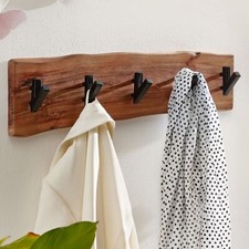 FineBuy Wandgarderobe Holz