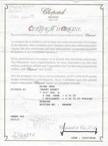 Chopard happy sport - chopard,