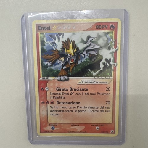 Pokemon karte entei - entei, gold