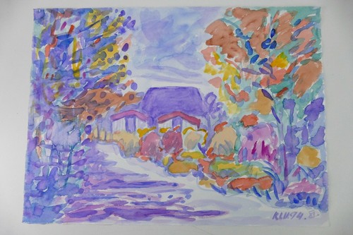 Wilhelm klußmann aquarell - wilhelm,