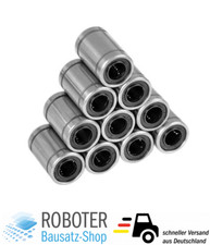 10 x LM8UU Linearlager - Kugellager Ball bearing CNC ReRap 3D Drucker