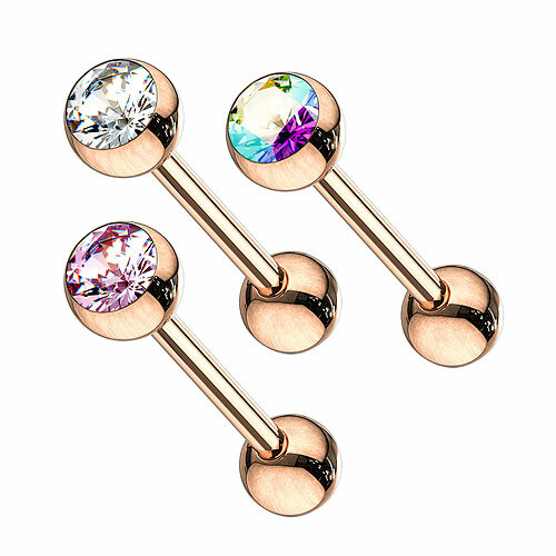 Zungenpiercing barbell hantel - barbell,