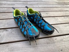 FAHRRADSCHUHE SHIMANO SH-MT34B * Gr 46 * blau-schwarz-grün * TOP kaum getragen *