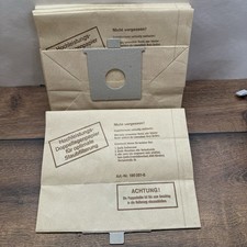 9x Privileg Staubsaugerbeutel 195051-8 Vintage NOS