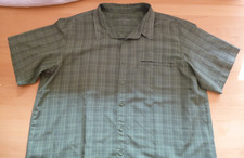 grün kariertes Herren kurzarm