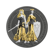  World Money Fair 2023 Edition Allegories: Polonia & Germania 2oz Silver