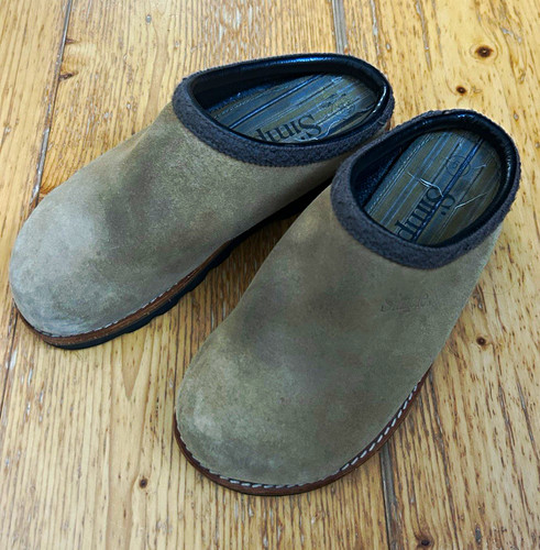 Simple clogs wildleder beige - wildleder,